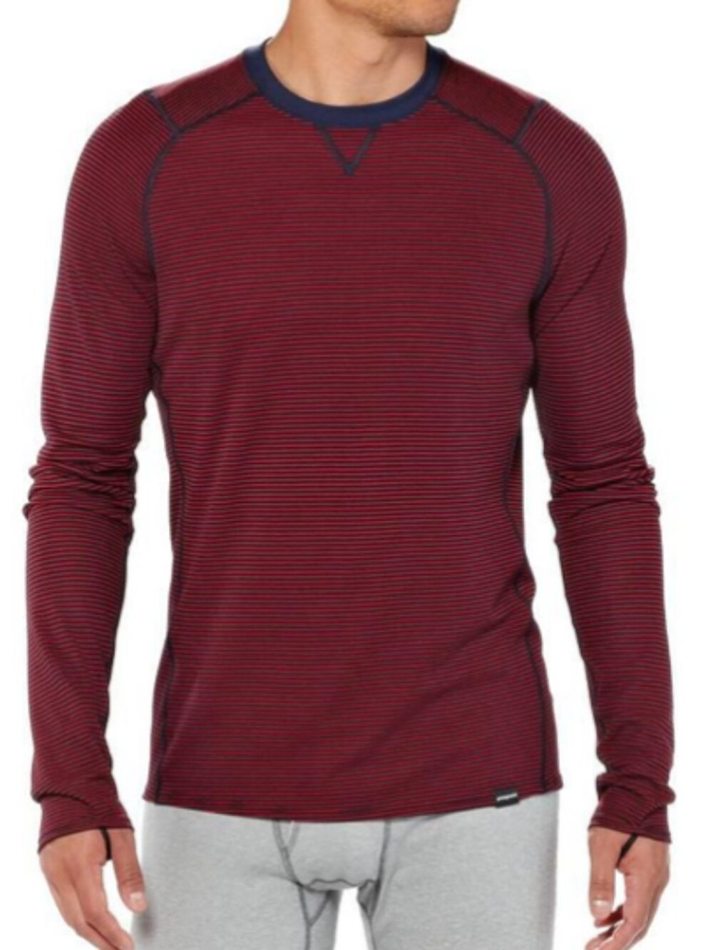 Patagonia Capilene 3 Midweight Crewneck Long Sleeve Shirt - Mens Large